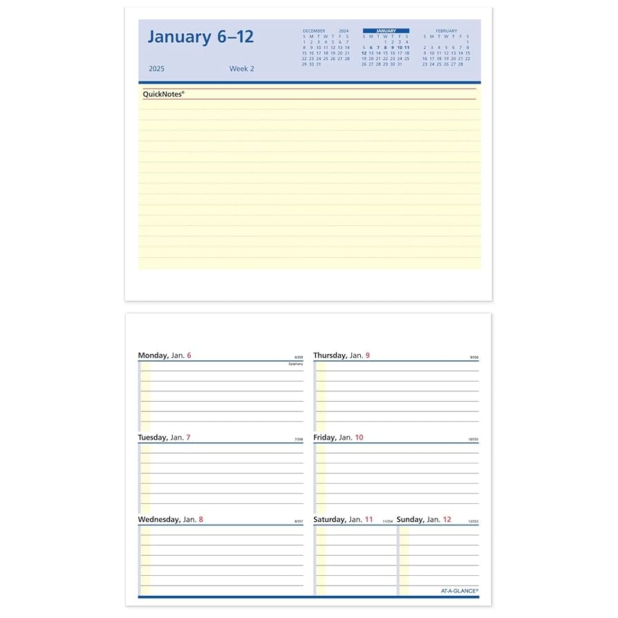 Printable Week At A Glance Calendar