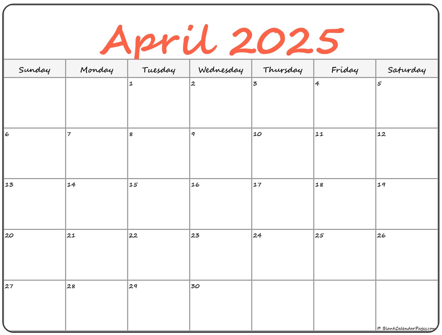 April 2023 Calendar Free Printable Calendars
