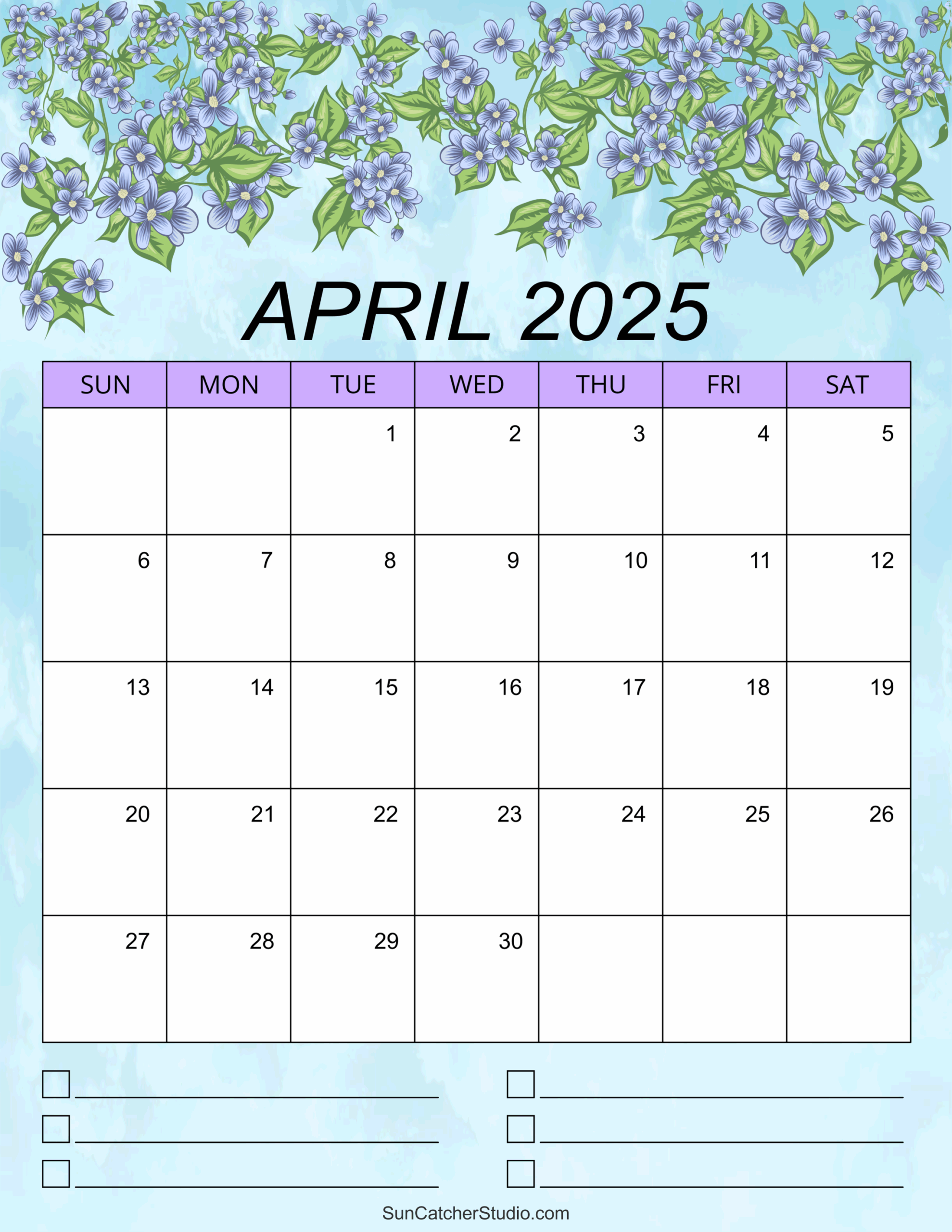 April 2025 Calendar Free Printable Free Printables Monograms 