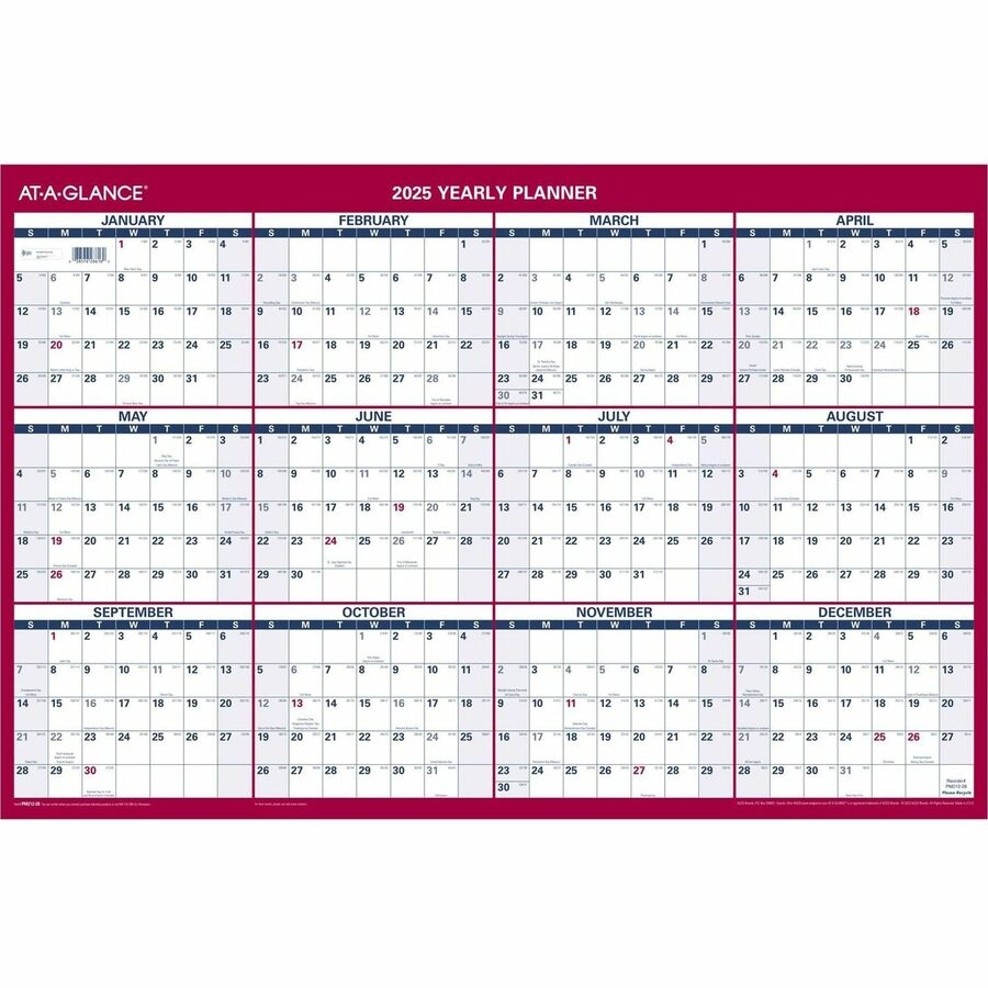 2025 Printable Monitor Calendar Strips