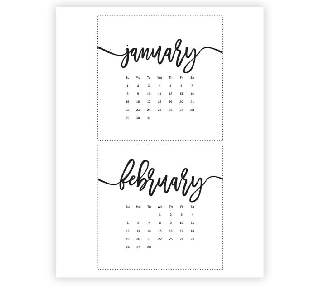 Make A Calendar Printable