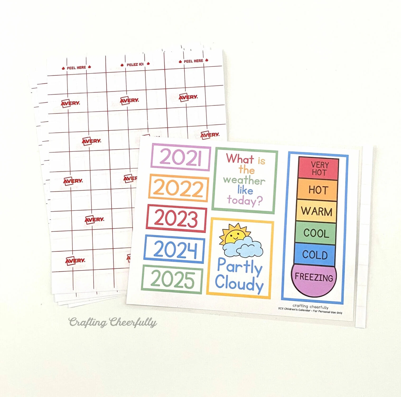 DIY Children s Calendar Free Calendar Printables In Multiple Languages 