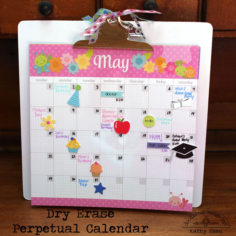 Doodlebug Design Inc Blog Daily Doodles Perpetual Calendar Free Printable