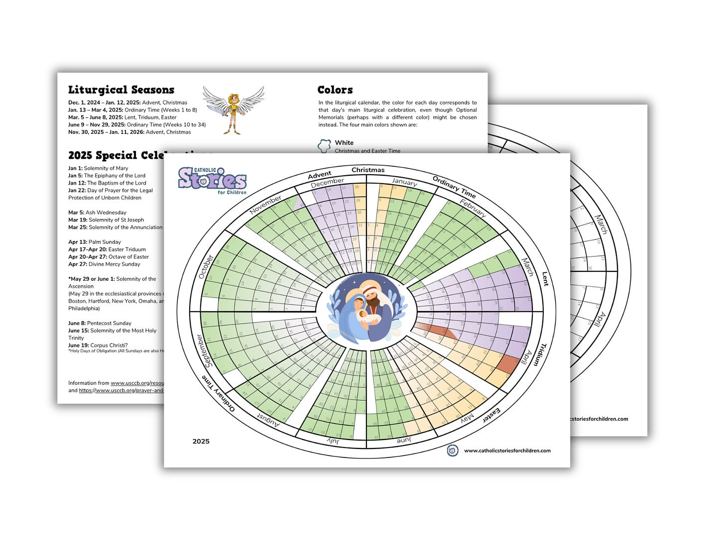 Download Your Free 2025 Liturgical Calendar 