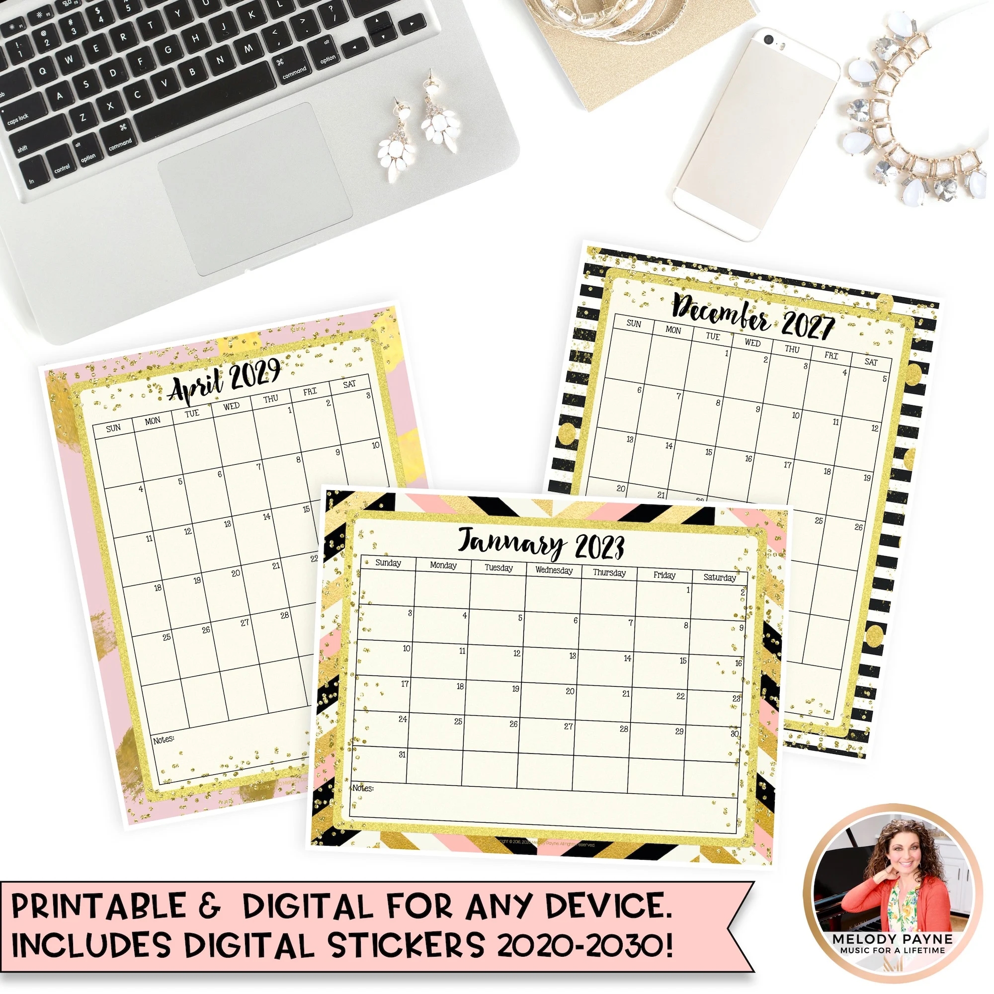 Free Printable Calendar Portrait