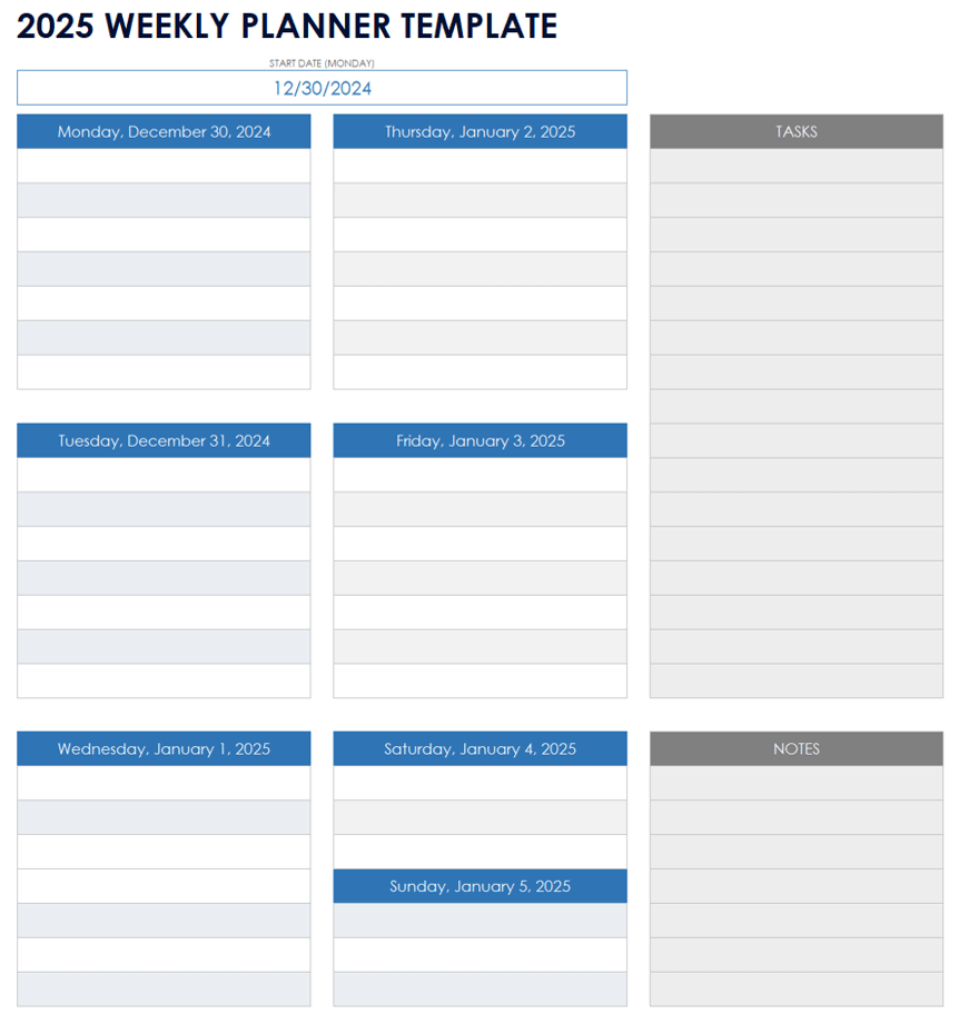 2025 Free Printable Calendar Templates 5 X 7 2025 Free Printable Calendar Templates 5 X 7