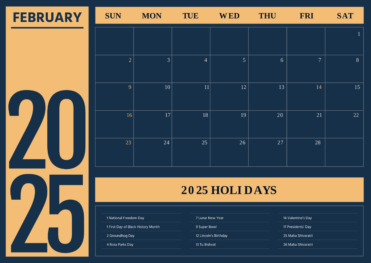 2025 Us Holiday Calendar Printable