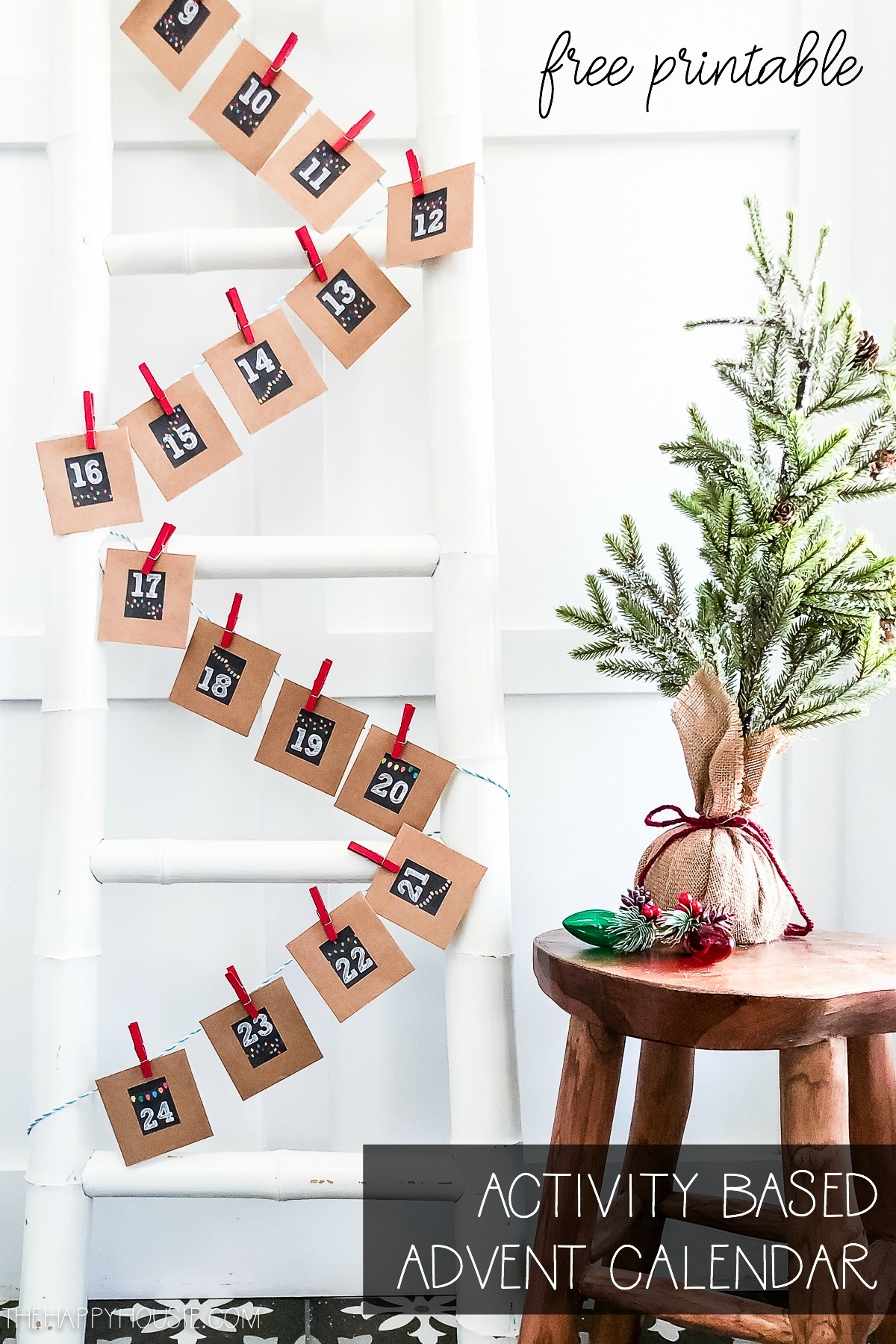 Free Printable Activity Based Advent Calendar The Happy Housie