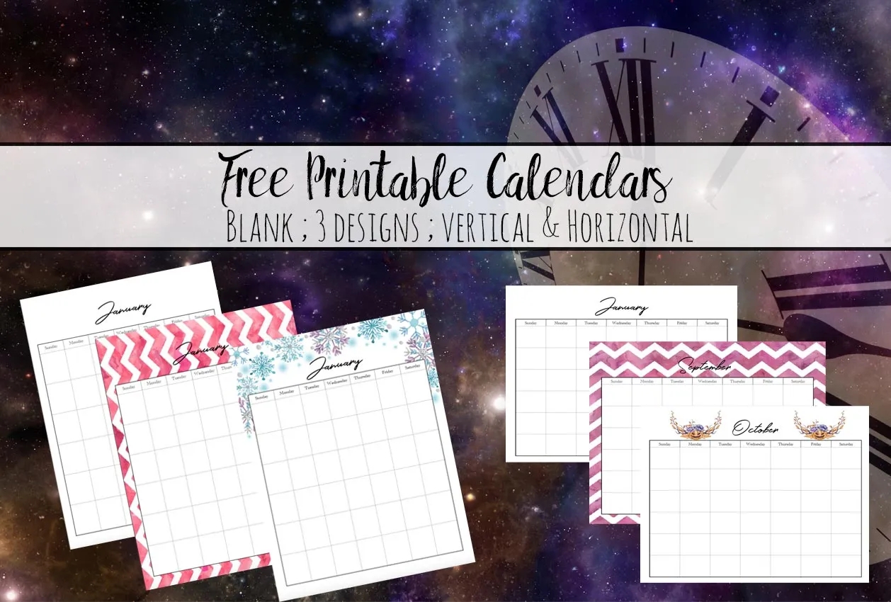 Free Printable Calendars Black White Rainbow Holiday Themed