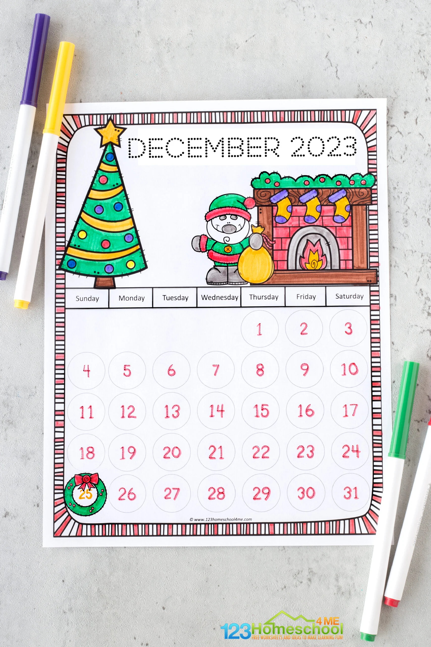 Free Printable 2025-2026 Calendar Template Word Format