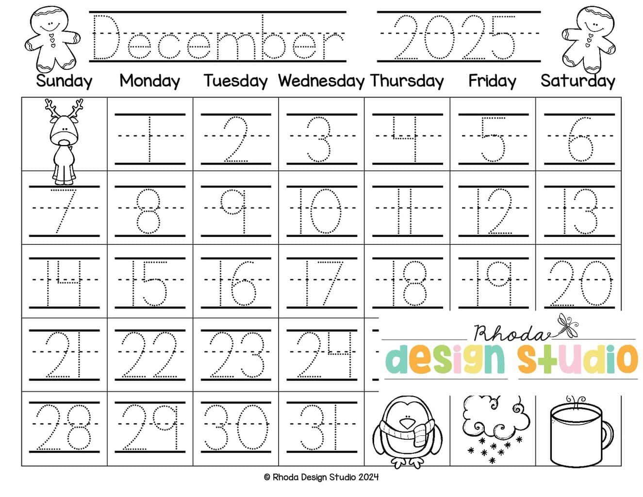 Free Traceable Calendar Pages Months Of The Year Worksheets