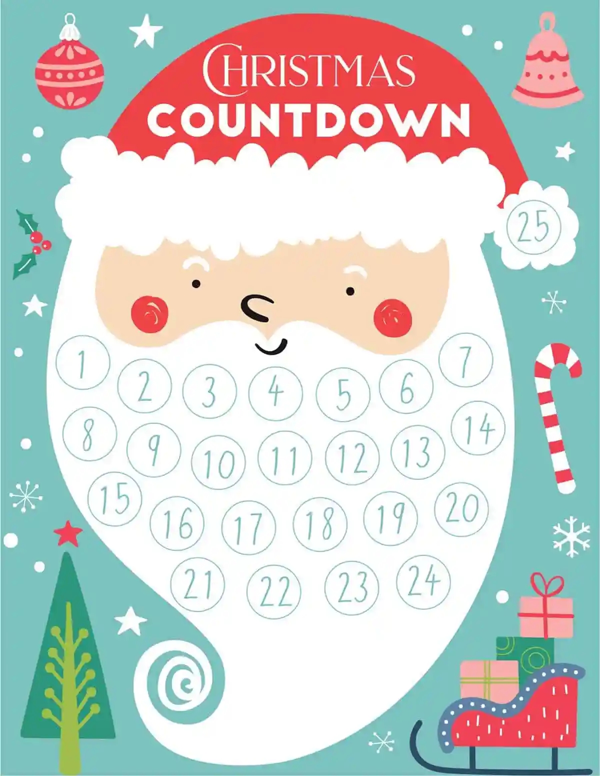 Santa Countdown Best Sale